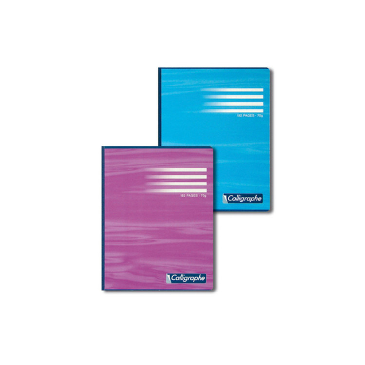 CAHIER BROCHURE, Format A4, Grands Carreaux, 21X29.7 - 192 PAGES SEYES