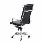 FAUTEUIL DIRECTION - SIMILI CUIR NOIR