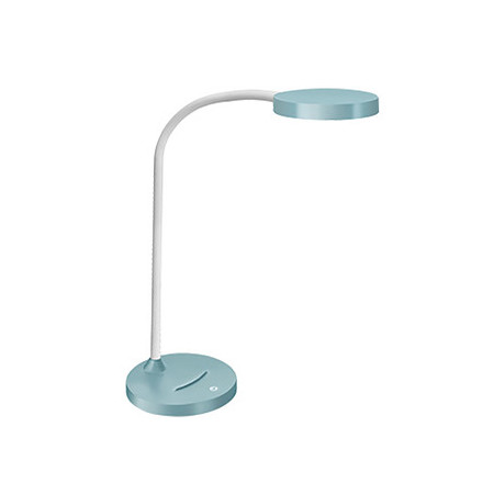 Lampe de bureau LED Flex vert d’eau – bras flexible