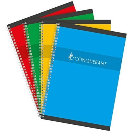 Cahier Conquérant spirale A4 100 pages 70G SEYES
