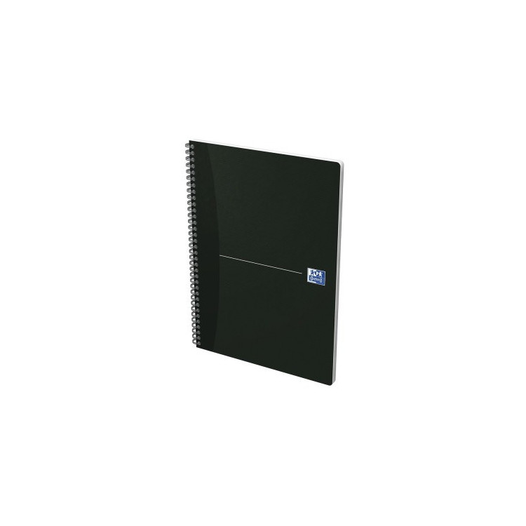 Cahier Oxford-OFF spirale A4 180 pages Q5/5 NOIR