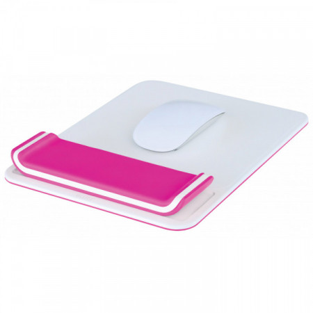 Tapis de souris + Repose poignet Ergo WOW ROSE