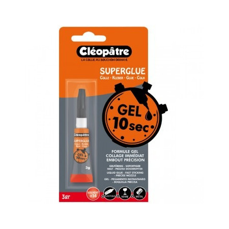 SUPERCLEOP COLLE GEL 3SEC 3 GR CLEOPATRE