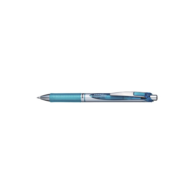 STYLO ENERGEL RETRACTABLE 07 BLEU CIEL