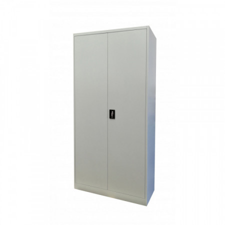 Armoire métallique portes battantes gris 100 x 45 x 200 cm