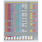 KIT PLANNING ANNUEL 13 COLONNES 54 FENTE