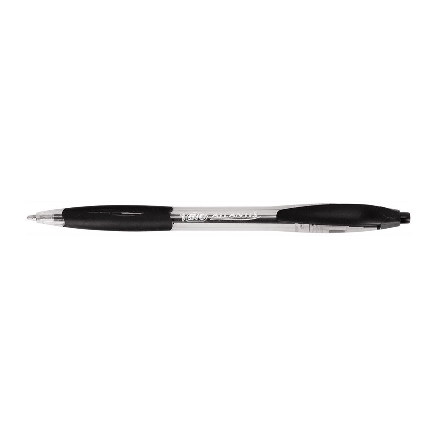 Stylo Bille Bic Cristal 10mm Epaisseur De Trait Noir