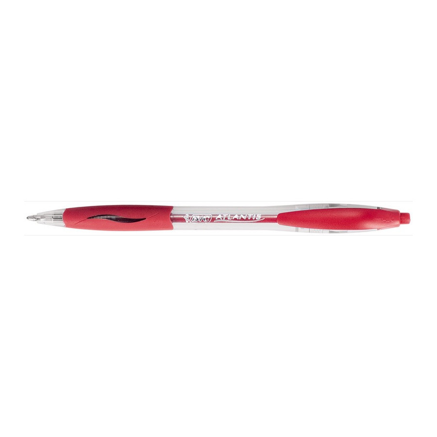 STYLO BILLE - BIC CRISTAL - 1,0mm - EPAISSEUR DE TRAIT - ROUGE - BuroStock  Martinique