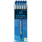 STYLO BILLE - SLIDER BASIC - XB - EPAISSEUR DE TRAIT EXTRA LARGE - BLEU