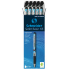 STYLO BILLE - SLIDER BASIC - XB - EPAISSEUR DE TRAIT EXTRA LARGE - NOIR