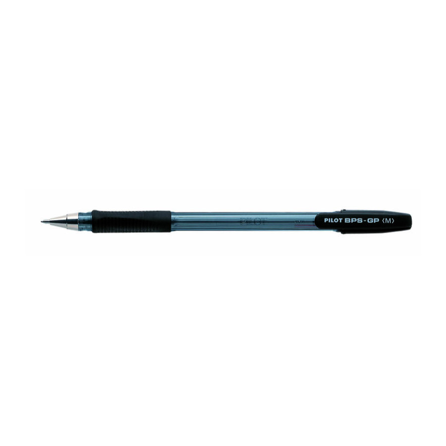 STYLO BILLE - BPS-GP - 1mm - EPAISSEUR DE TRAIT MOYEN - BEGREEN - NOIR -  BuroStock Martinique