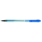 STYLO BILLE - BP-S MATIC RETRACTABLE - 0,7mm - EPAISSEUR DE TRAIT - BLEU