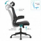 Fauteuil de Bureau Ergonomique ALIOT – Confort & Flexibilité