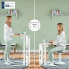 Bureau assis-debout compact pliable Ergo – 65 x 46 cm