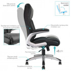 Fauteuil de bureau Jupiter