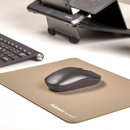 Tapis de souris XL Breyta? - Sable - Antibactérien Microban® - Base recyclée