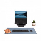 Tapis sous-main de bureau Breyta? - Bleu Gris - Antibactérien Microban® - Base recyclée