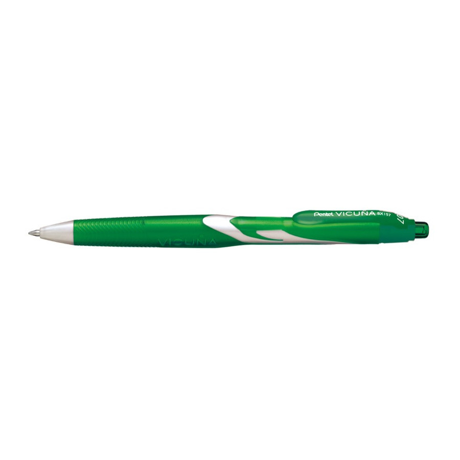 STYLO BILLE - VICUÑA - 0,7mm - EPAISSEUR DE TRAIT VERT - BuroStock