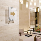 PLAQUE DE PORTE CRYSTALSIGN A5 TRANSP.