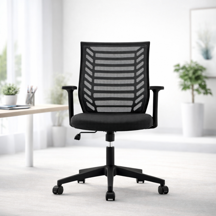 SIEGE OPERATEUR FILET PRO NOIR "RAMES"