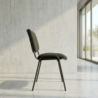 Fauteuil de réunion Q3 Noir/Gris – Confort et élégance pour vos espaces professionnels