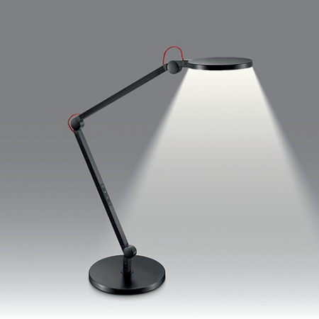 Lampe de bureau LED Giant noire – bras articulés 40 cm