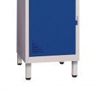 Jeu de pieds pour vestiaires métalliques – Surélévation pratique et hygiène facilitée