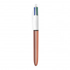STYLO 4 couleurs SHINE PINK GOLD à l'unité