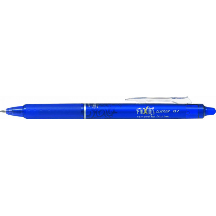 STYLO FRIXION BALL CLICKER - 0,7mm - EPAISSEUR DE TRAIT - BLEU