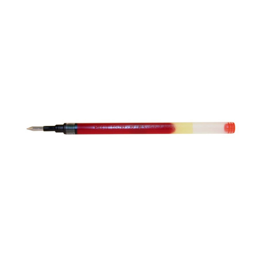 RECHARGE STYLO ROLLER ENCRE GEL - G-2 - 0,7mm - EPAISSEUR DE TRAIT - ROUGE  - BuroStock Martinique