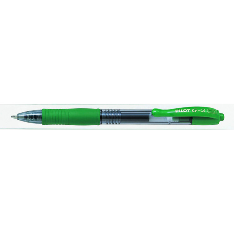 STYLO ROLLER ENCRE GEL - G-2 - 0,7mm - EPAISSEUR DE TRAIT - VERT