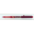 STYLO ROLLER ENCRE LIQUIDE - VBALL 0,7 - 0,7mm - EPAISSEUR DE TRAIT - ROUGE