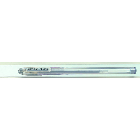 STYLO G-1 GRIP - 1,0mm - EPAISSEUR DE TRAIT - ARGENT