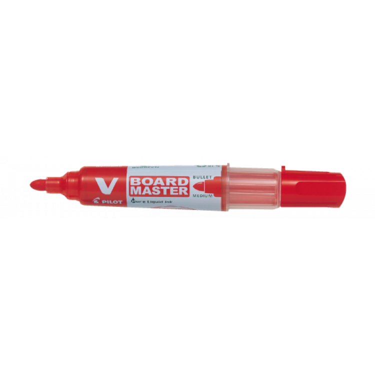 MARQUEUR VBOARD MASTER POINTE CONIQUE ROUGE