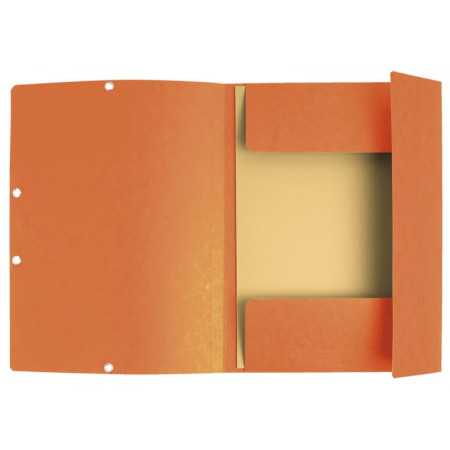 CHEMISES 3 RABATS CARTONNE, Elastiques - ORANGE
