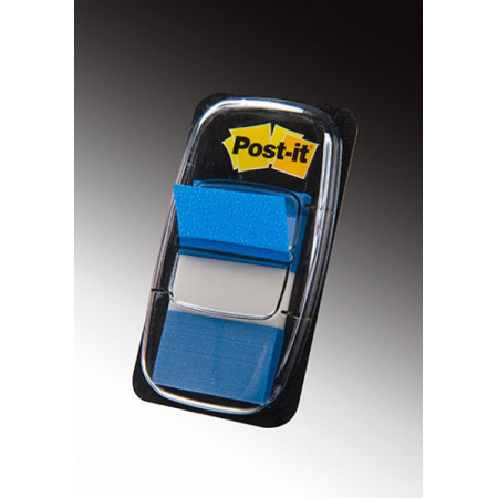 MARQUE PAGE POST IT 25*44MM BLEU