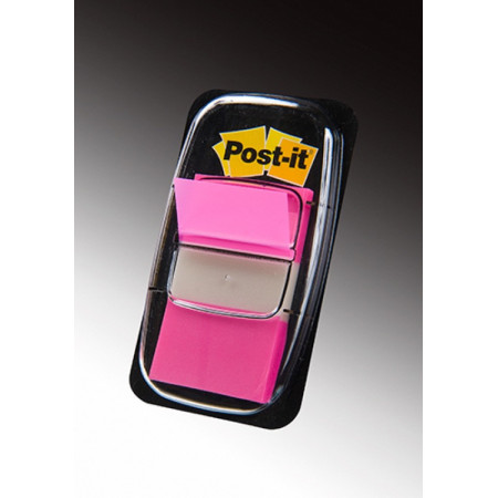 MARQUE PAGE POST IT 25*44MM ROSE VIF