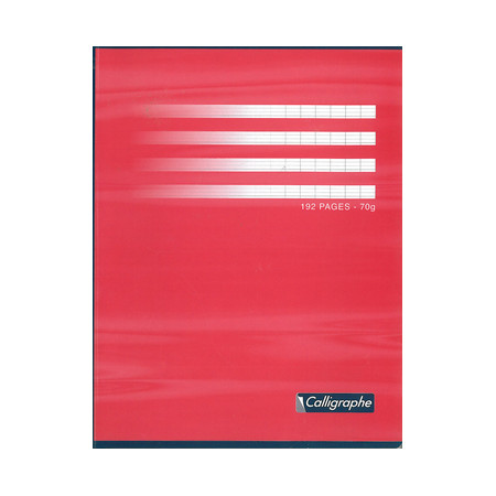 CAHIER BROCHURE, Petit Format, Grands Carreaux, 17X22 - 288 PAGES SEYES